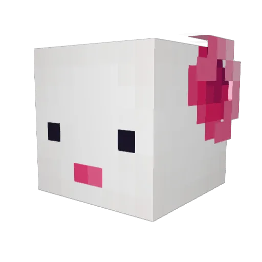 _kriska_ Minecraft avatar head, 3D render