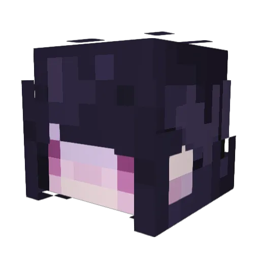 _kyomie Minecraft avatar head, 3D render