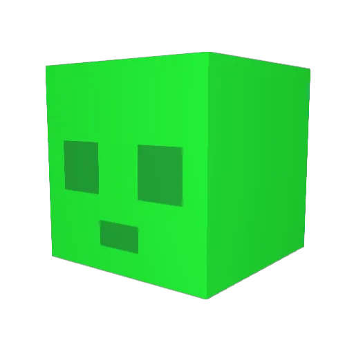 _likoPAN_ Minecraft avatar head, 3D render