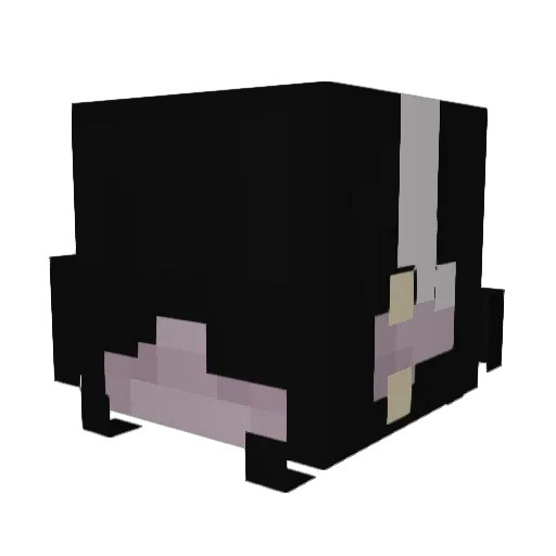 _lilystonee Minecraft avatar head, 3D render