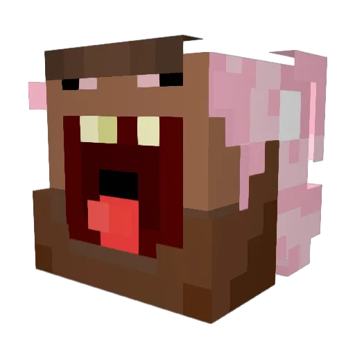 _liquidator Minecraft avatar head, 3D render