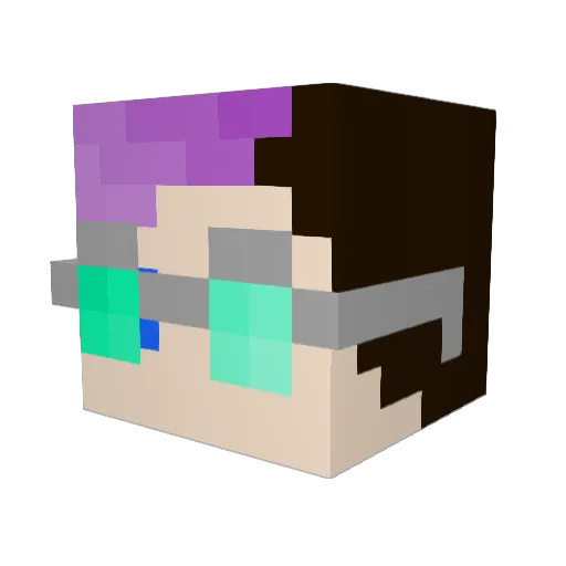 _lord_loss_ Minecraft avatar head, 3D render