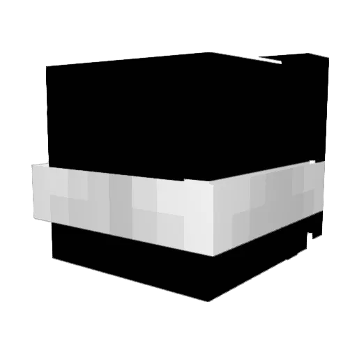 _m1gz Minecraft avatar head, 3D render
