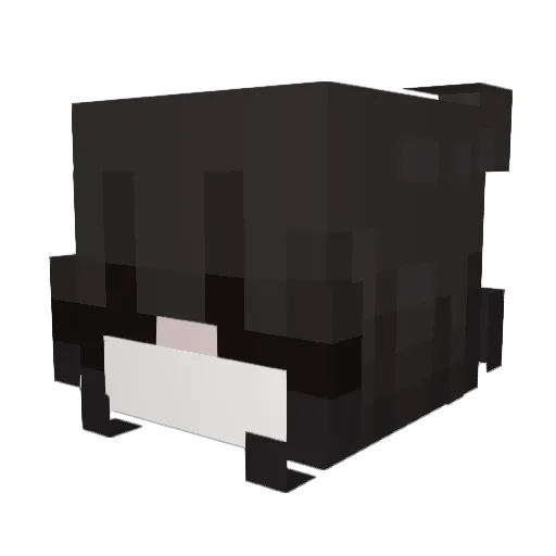 _m1z_ Minecraft avatar head, 3D render