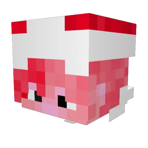 _m4ciek Minecraft avatar head, 3D render