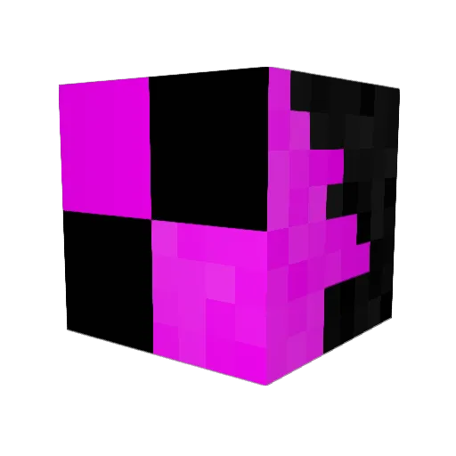 _melancholic Minecraft avatar head, 3D render