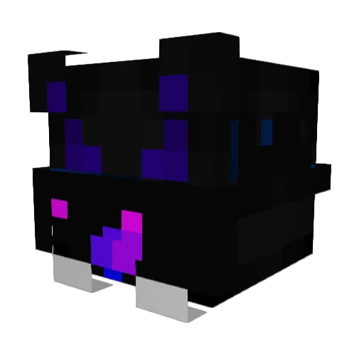 _mglink206_2 Minecraft avatar head, 3D render
