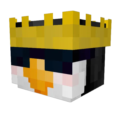_milk_bread_ Minecraft avatar head, 3D render