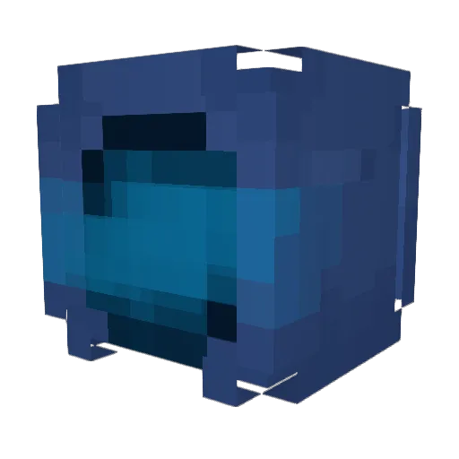 _mistmc Minecraft avatar head, 3D render