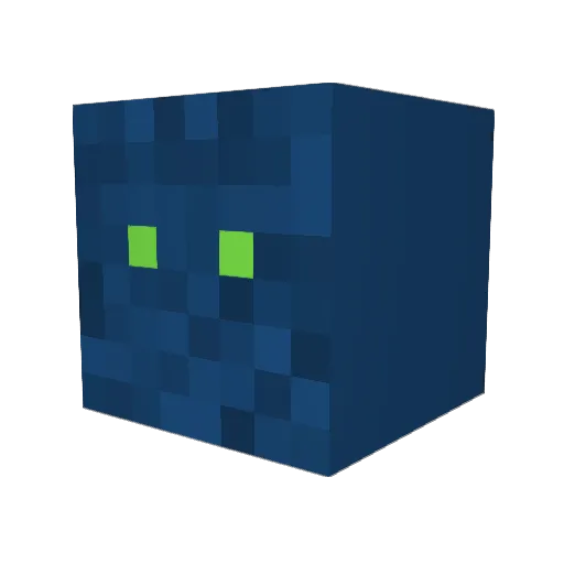 _mm__ Minecraft avatar head, 3D render