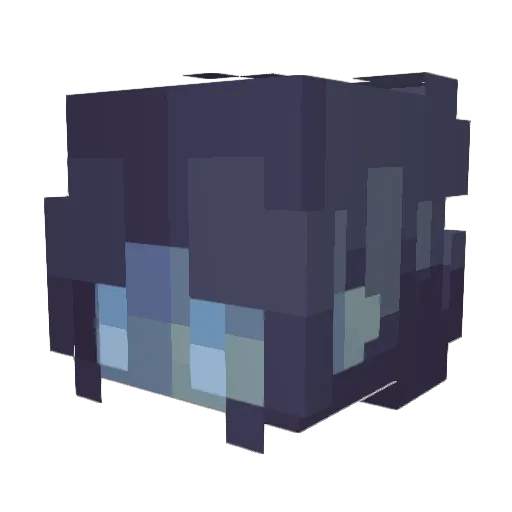 _mochaaaa Minecraft avatar head, 3D render