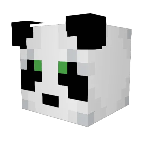 _mrBrowny_ Minecraft avatar head, 3D render