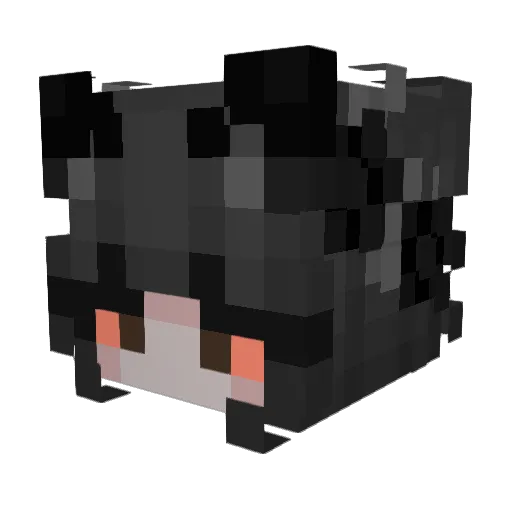 _mushr0om_ Minecraft avatar head, 3D render