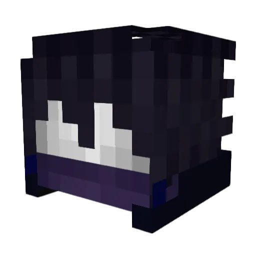 _mype_ Minecraft avatar head, 3D render