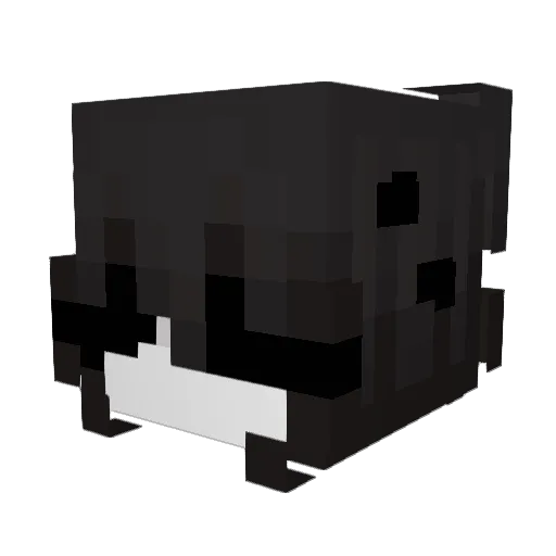 _n0ne3_ Minecraft avatar head, 3D render