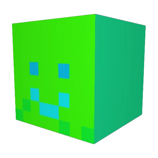 _nah_m8_ Minecraft avatar head, 3D render