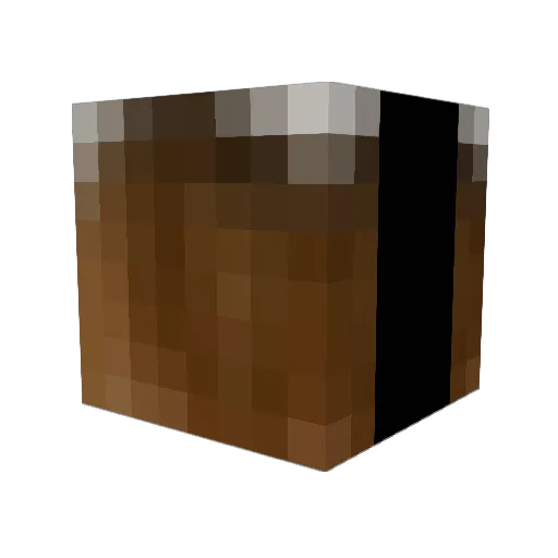 _nap Minecraft avatar head, 3D render