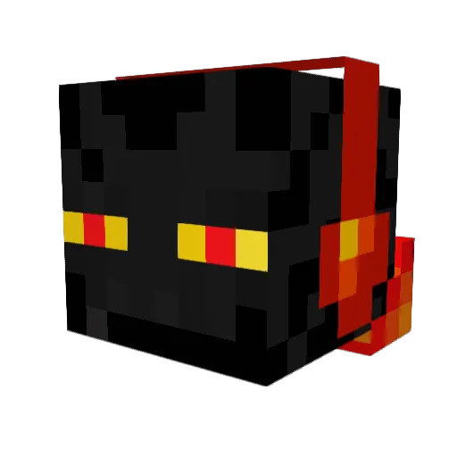 _nawas_ Minecraft avatar head, 3D render