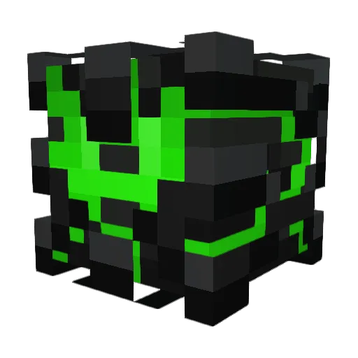 _niakan_ Minecraft avatar head, 3D render