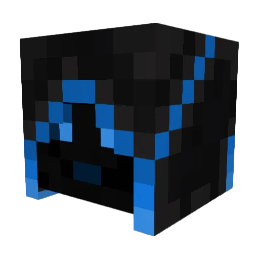 _nightmare_____ Minecraft avatar head, 3D render