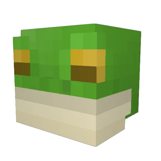 _olinda_ Minecraft avatar head, 3D render