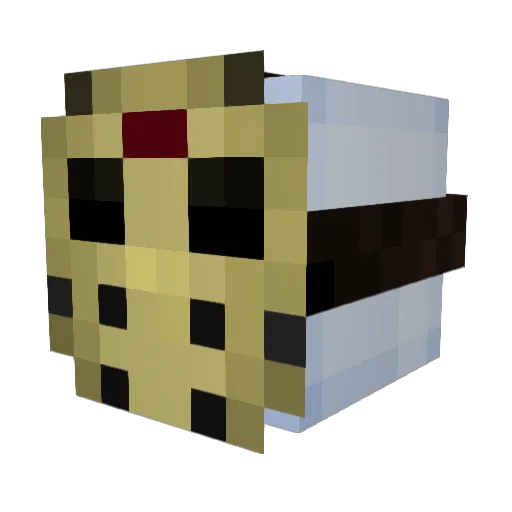_omelette__ Minecraft avatar head, 3D render