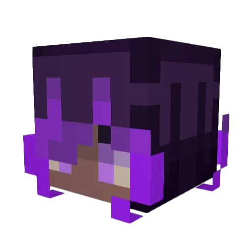 _only_fox_ Minecraft avatar head, 3D render