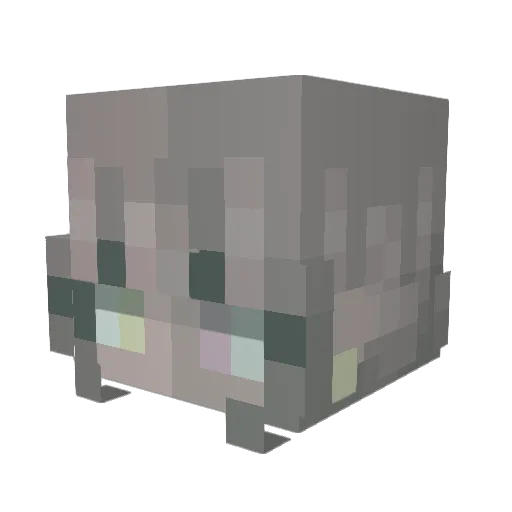_p0rtals_ Minecraft avatar head, 3D render