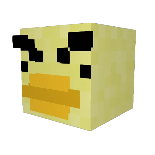 _paTOo_GamerMC_ Minecraft avatar head, 3D render