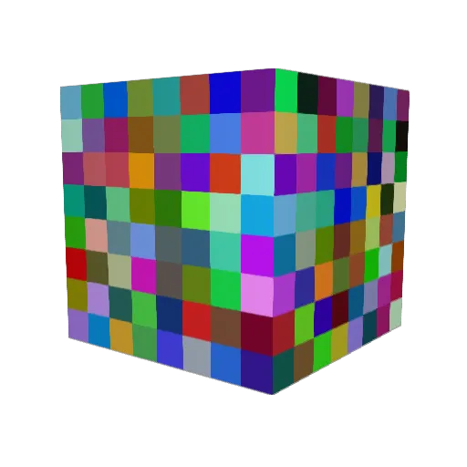 _pakman_ Minecraft avatar head, 3D render