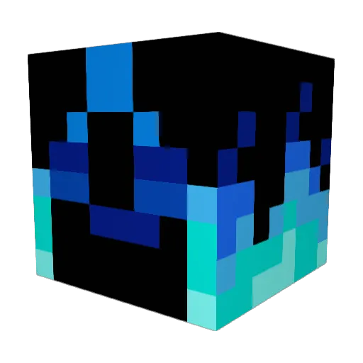 _pechbringer_ Minecraft avatar head, 3D render