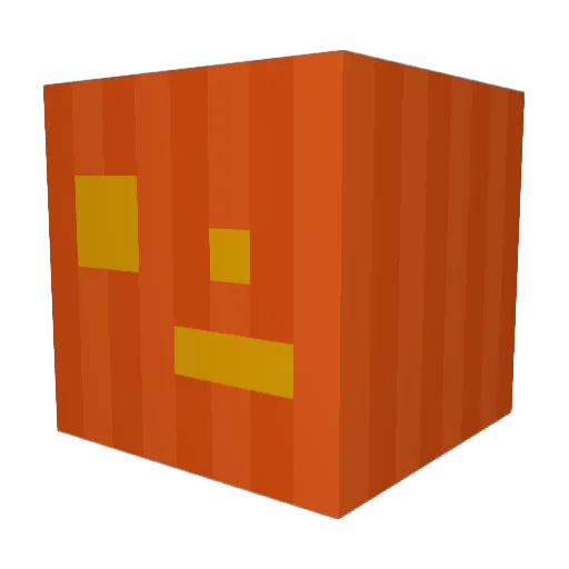 _ponyoponyo Minecraft avatar head, 3D render