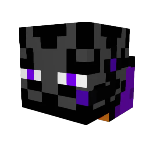 _provider Minecraft avatar head, 3D render