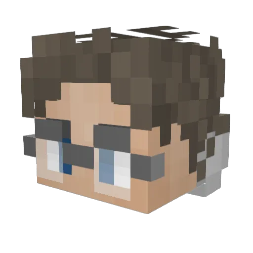 _pumpkincoffee_ Minecraft avatar head, 3D render