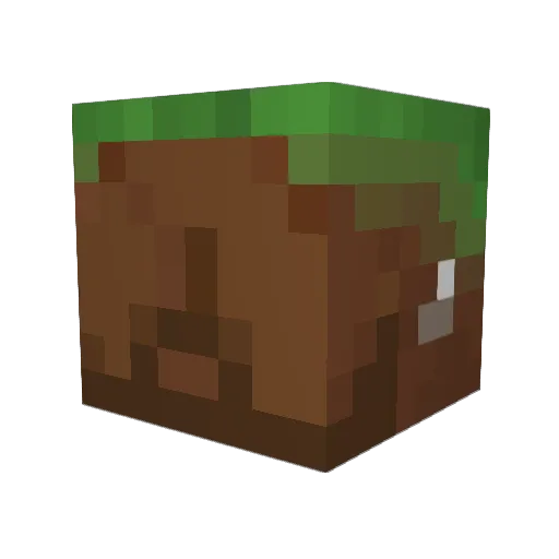 _raj_ Minecraft avatar head, 3D render