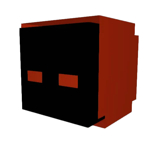_rawex_ Minecraft avatar head, 3D render