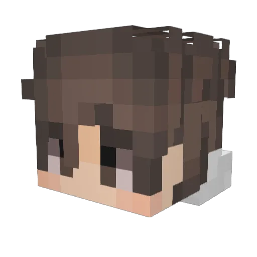 _razor_gamer_ Minecraft avatar head, 3D render