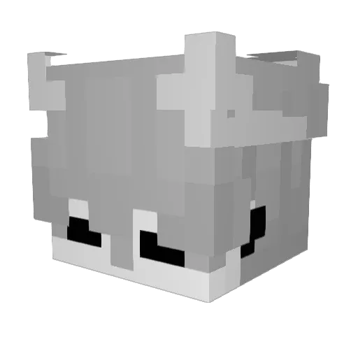 _remiza Minecraft avatar head, 3D render