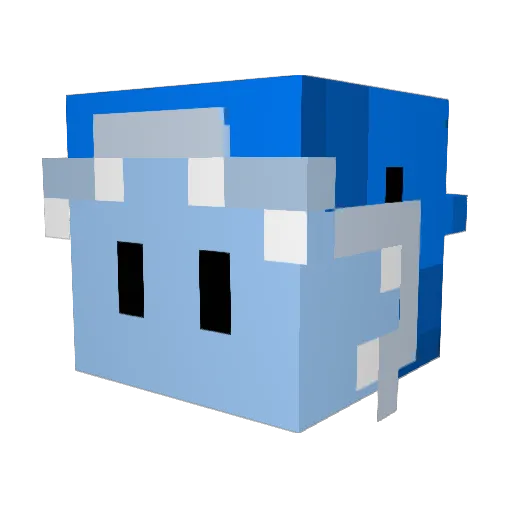 _ricemaker_ Minecraft avatar head, 3D render