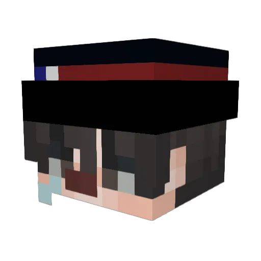 _s0paipillaz_ Minecraft avatar head, 3D render