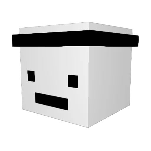 _s4z_ Minecraft avatar head, 3D render
