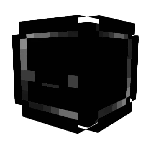 _sAm_za Minecraft avatar head, 3D render