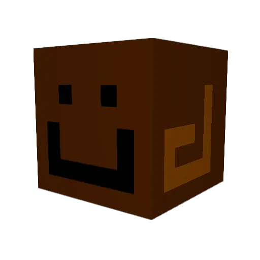 _sM00g Minecraft avatar head, 3D render
