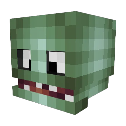_sahel_ Minecraft avatar head, 3D render