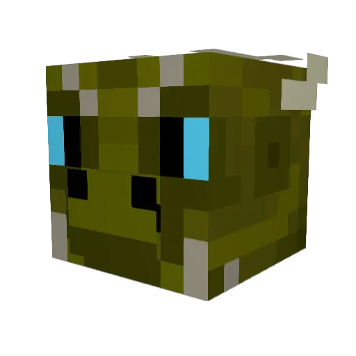 _saihtam_ Minecraft avatar head, 3D render