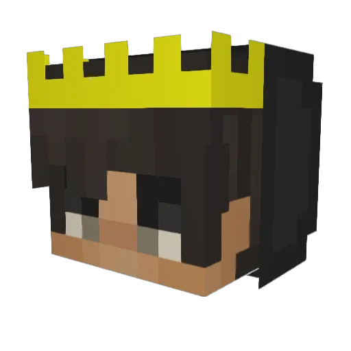 _savee Minecraft avatar head, 3D render