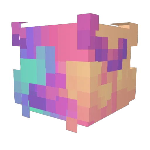 _scaro_ Minecraft avatar head, 3D render