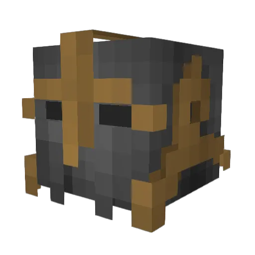 _seVik_ Minecraft avatar head, 3D render