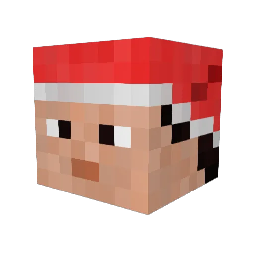_sennahoJ_ Minecraft avatar head, 3D render