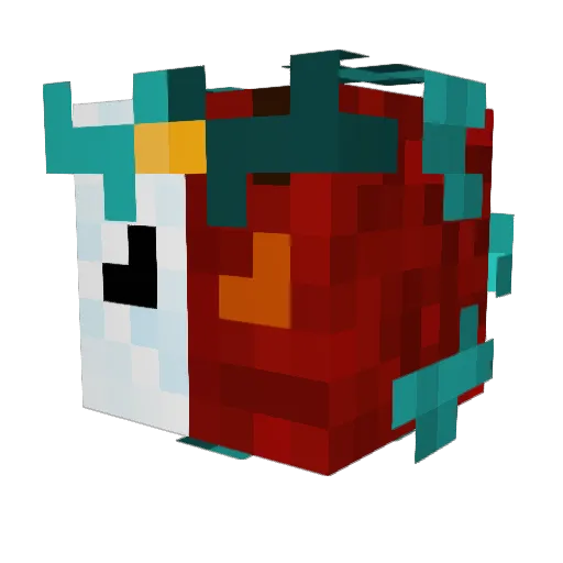 Minecraft-Avatar von _ser_II_: Kopf als 3D-Render